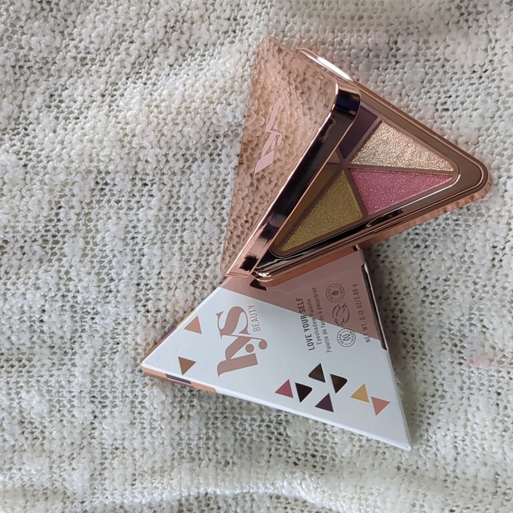 LYS Beauty Love Your Self Eyeshadow Palette, 3.69g/0.13oz